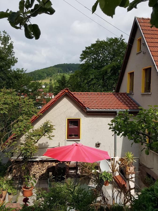 Ferienhaus Am Kirchberg Kurort Steinbach-Hallenberg Exterior foto